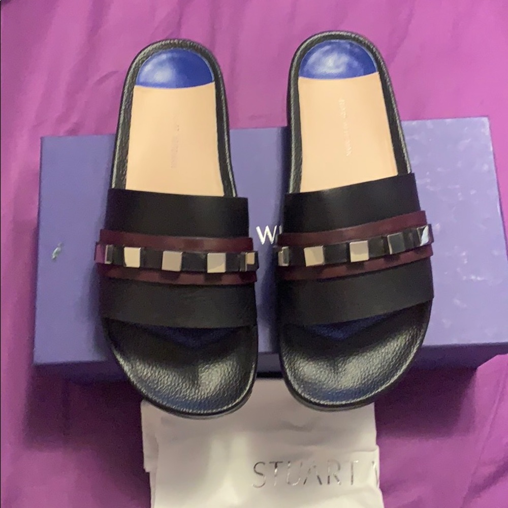 Stuart Weitzman NIB (w/dust bag) Marina Slides